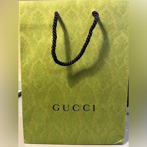 Gucci paper bag